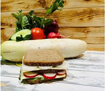 Snack des Monats Juli - Käsesandwich